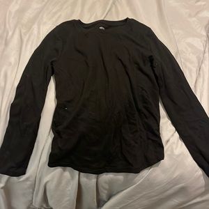 Black long sleeve shirt